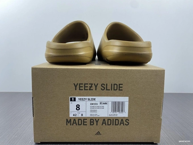 Slide Yeezy GW1931 Adidas Ochre 0907
